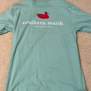 Classic logo southern marsh long sleeve shirt